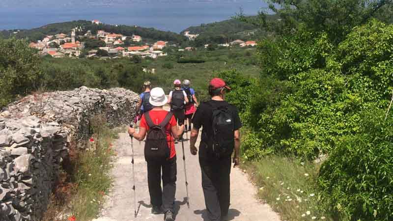 Vandringsresa i Kroatien